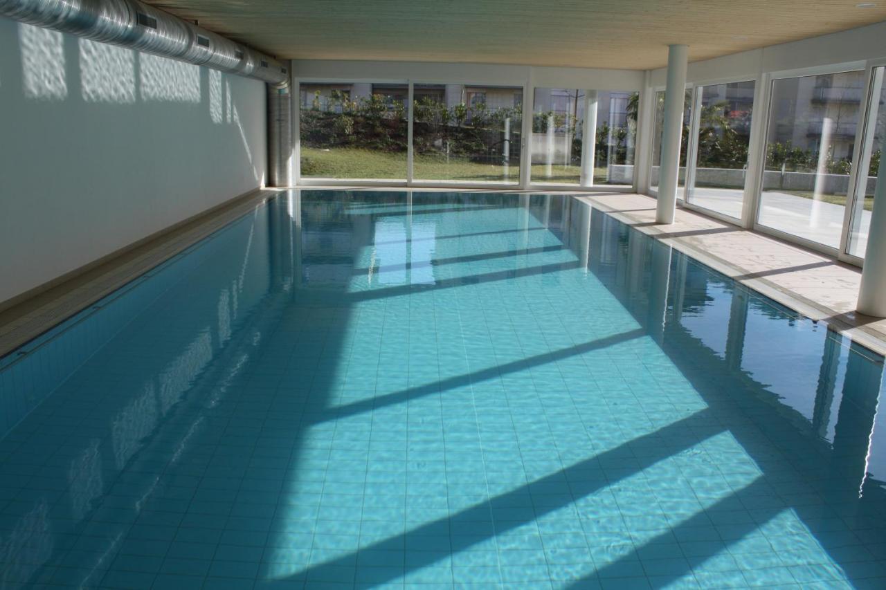 Indoor Swimming Pool, Sauna, Fitness, Private Gardens, Spacious Modern Apartment Lugano Buitenkant foto